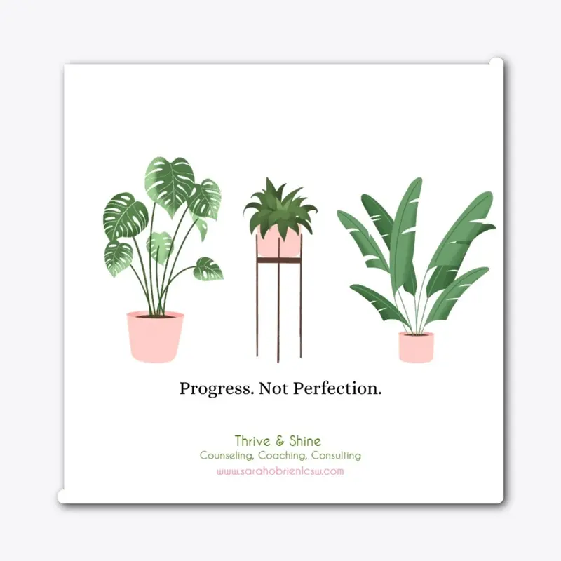 'Progress. Not Perfection' 